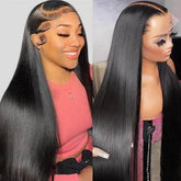 Swiss HD INVISIBLE PERFECT UNDETECTABLE LACE Frontal Straight Wig